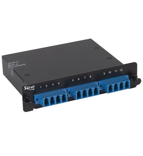 LGX CASSETTE LC/MPO, 12F, OS2, 9/125