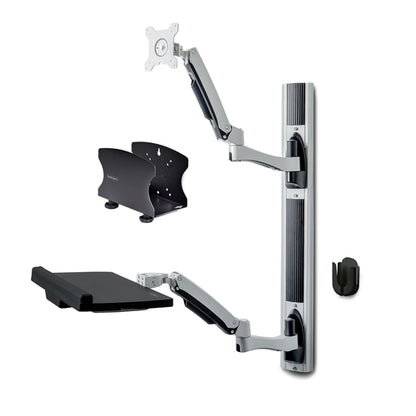 WALL MOUNT WORKSTATION - WITH DESKTOP PC WALL MOUNT-BRACKET