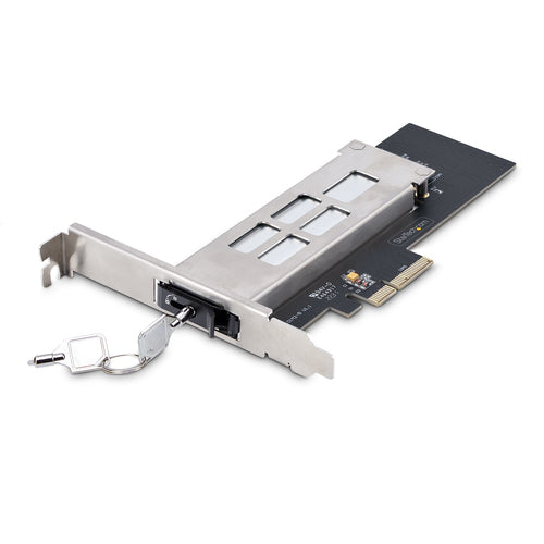 M.2 NVME SSD TO PCIE X4 SLOT - HOT SWAP MOBILE RACK/BACKPLANE