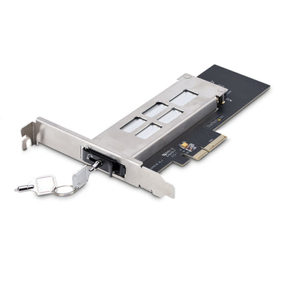 M.2 NVME SSD TO PCIE X4 SLOT - HOT SWAP MOBILE RACK/BACKPLANE