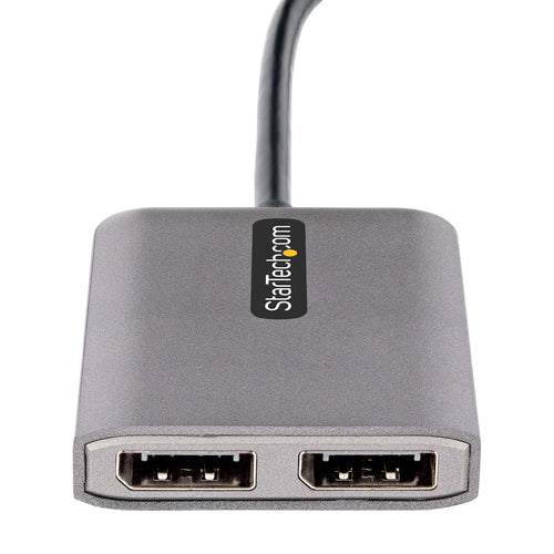 2-PORT USB C MST HUB 4K60HZ DUAL MONITOR ADAPTER WINDOWS