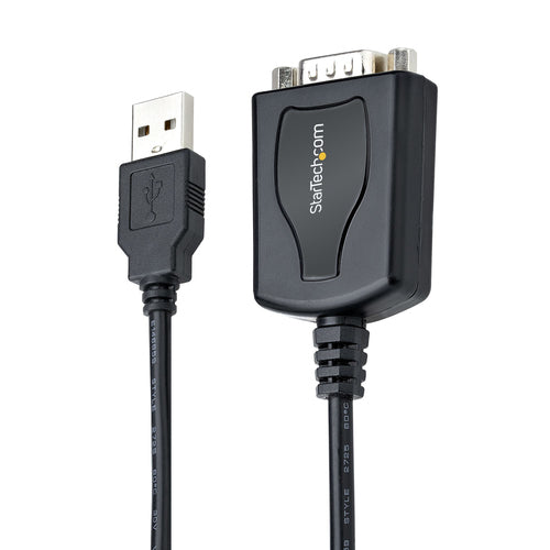 3FT USB TO SERIAL CABLE ADAPTER USB TO RS232 DB9 CONVERTER CABLE