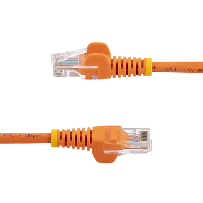 6FT ORANGE CAT5E CABLE SNAGLESS ETHERNET CABLE GIGABIT LAN RJ45