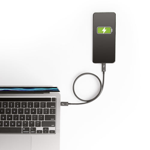 1.6FT THUNDERBOLT 4 CABLE - INTEL-CERTIFIED 40GBPS 100W PD