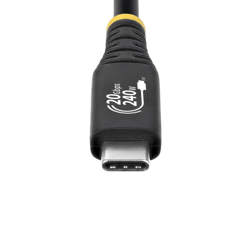 6FT USB4 CABLE BLACK USB-IF CERTIFIED 4K120/DP2.1/240W/20GBPS