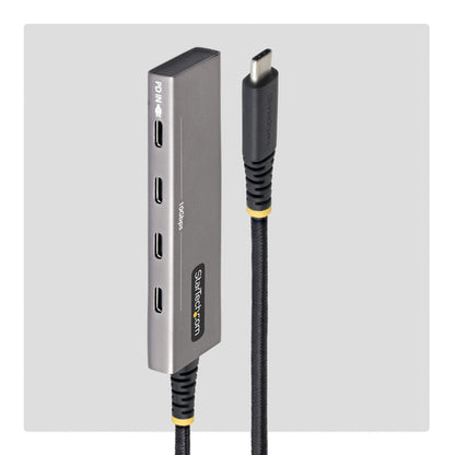 4-PORT USB-C HUB 10GBPS - 100W PD CHARGING 4X USB-C PORTS
