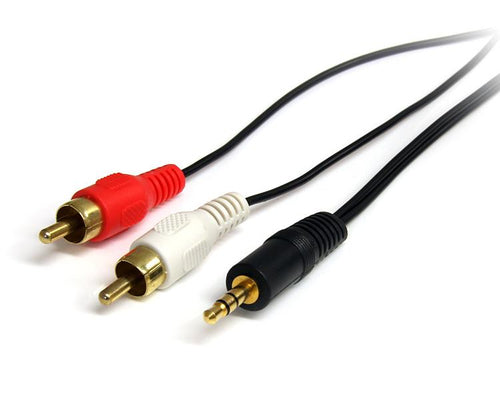3FT MU3MMRCA STEREO AUDIO TO 2-RCA M/M CABLE