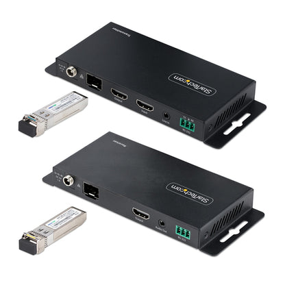 HDMI OVER FIBER EXTENDER KIT - 4K 60HZ TRANSMITTER/RECEIVER