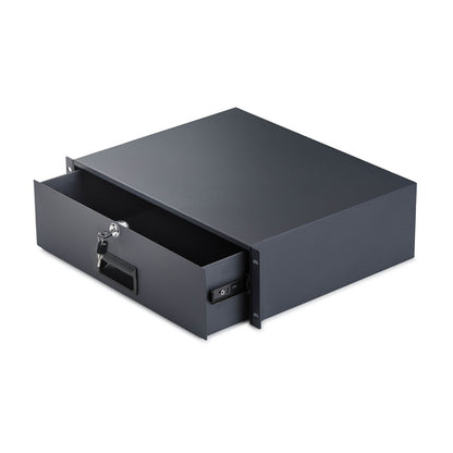 3U STEEL RACKMOUNT 19IN DRAWER - LOCKABLE AV NETWORK SERVER (3U-RACK-MOUNT-DRAWER)