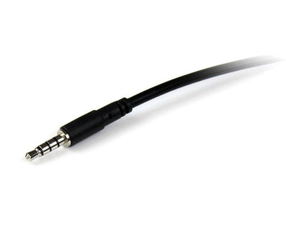 MUHSMF1M 3.5MM STEREO EXTENSION AUDIO CABLE M/F