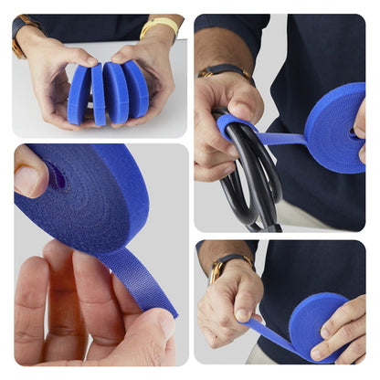 60 FT. CUT-TO-SIZE HOOK AND LOOP CABLE TIE - 0.5IN WIDE