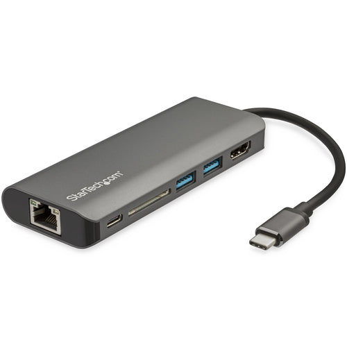 USB C MULTIPORT ADAPTER - HDMI 4K - 2XA 1XC - MINI TRAVEL DOCK