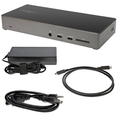 TRIPLE MONITOR USB C DOCK 100W TYPE C DOCKING STATION USBC DOCK