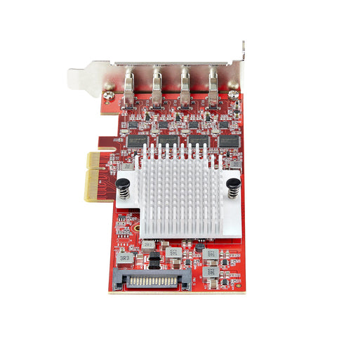 4-PORT USB TYPE-C PCIE CARD USB-C 3.2 10GBPS PCI EXPRESS TAA