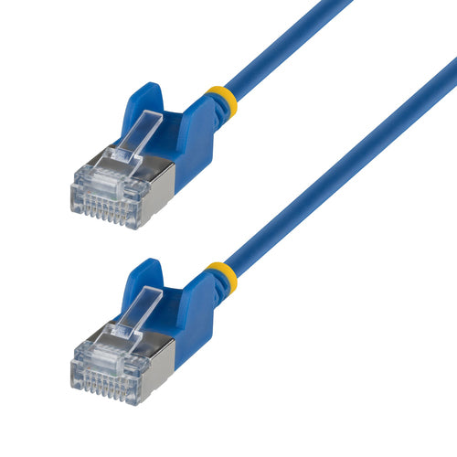 ULTRA SLIM CAT6A CABLE BLUE SLIM RJ45 FTP PATCH CABLE