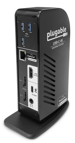 PLUGABLE UD-ULTC4K USB-C 4K TRIPLE DISPLAY DOCK W/ PD