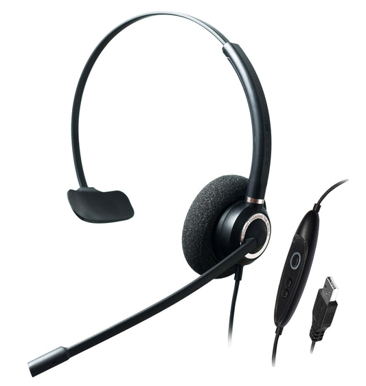 Single Ear-Advanced Noise Cancelling USB