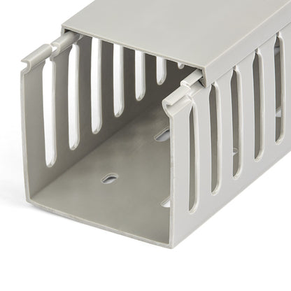 SLOTTED CABLE RACEWAY W/ COVER OPEN SLOT CABLE MANAGEMENT DUCT