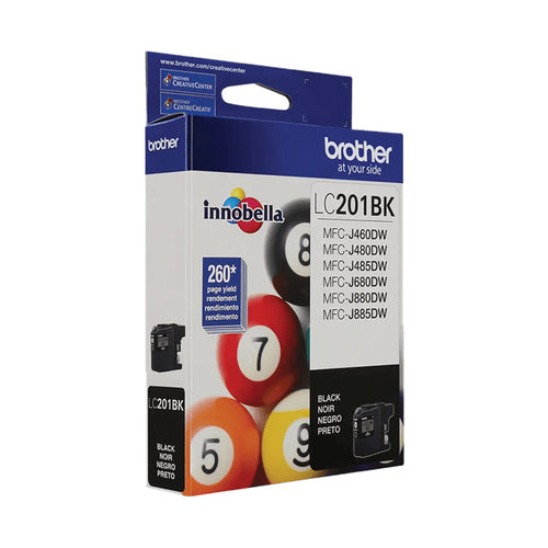 LC201BK BLACK INK CARTRIDGE FOR INK-JET MACHINES
