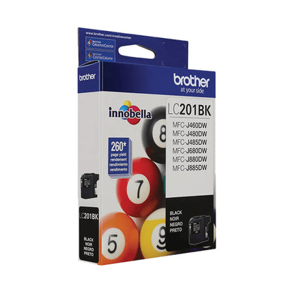 LC201BK BLACK INK CARTRIDGE FOR INK-JET MACHINES