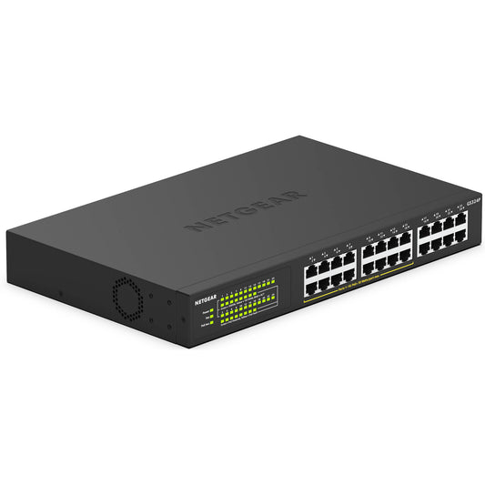 24-port Gigabit Ethernet Unmanaged PoE+