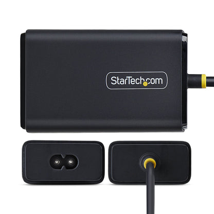 65W USB-C LAPTOP CHARGER - 5FT USB-C TETHERED CABLE