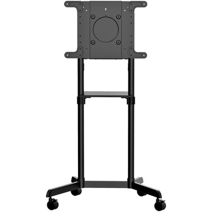 MOBILE TV CART ROLLING TV STAND MOBILE DISPLAY CART VESA MOUNT