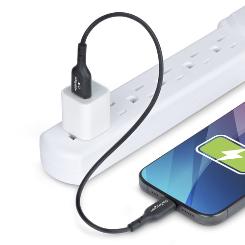 1FT USB-A TO USB-C CABLE CHARGER CORD USB 2.0 DATA TRANSFER