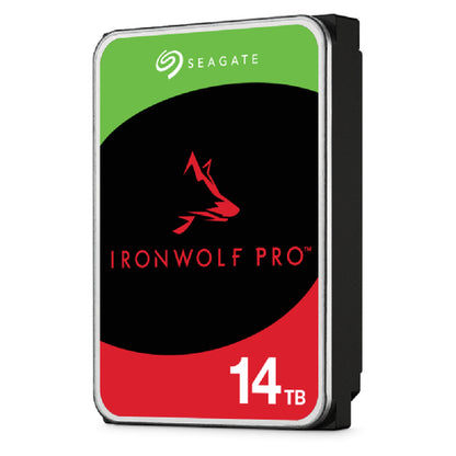 SEAGATE IRONWOLF PRO 14 TB ENT NAS INTERNAL HDD CMR 3.5 INCH SATA (ST14000NT001)