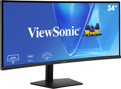 34 UWQHD IPS CURVED MONITOR W/ USB-C 3440 X 1440 RESO