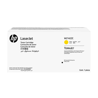 214Z YELLOW CONTRACT LASERJET TONER CARTRIDGE