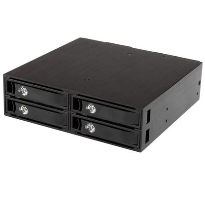 HARD DRIVE MOBILE RACK HOT SWAP QUAD 2.5IN SATA SAS HDD SSD HOTSWAP