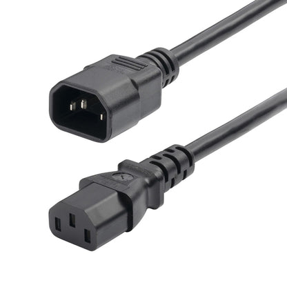 2FT POWER EXTENSION CORD IEC 60320 C14 TO C13 10A 250V