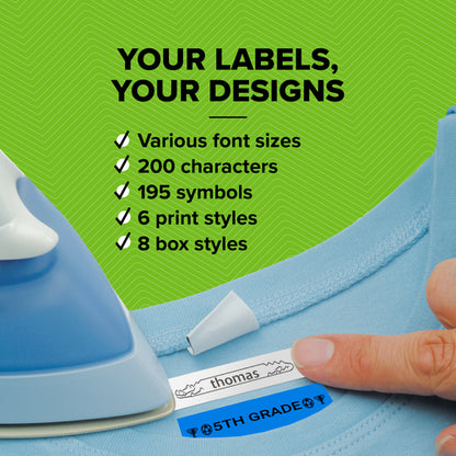 1/2IN X 13FT.LETRATAG WHITE PAPER TAPE