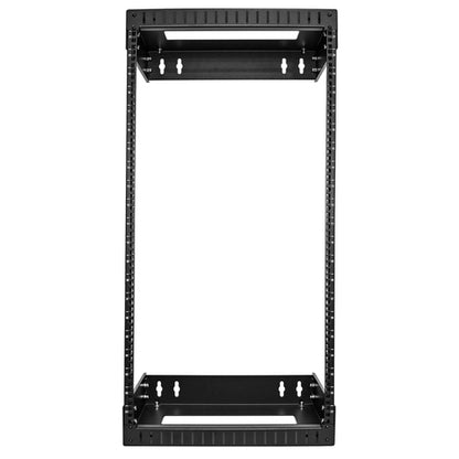 21U WALL MOUNT OPEN FRAME RACK NETWORK EQUIPMENT PATCH PANEL RACK
