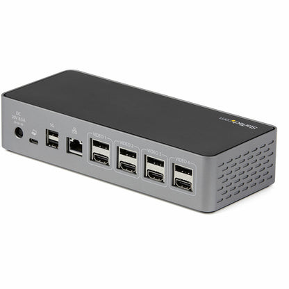 4 MONITOR USB C DOCK 100W POWER QUAD MONITOR DOCKING STATION