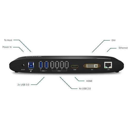 PLUGABLE UD-3900H USB 3.0 UNIVERSAL DOCKING STATION