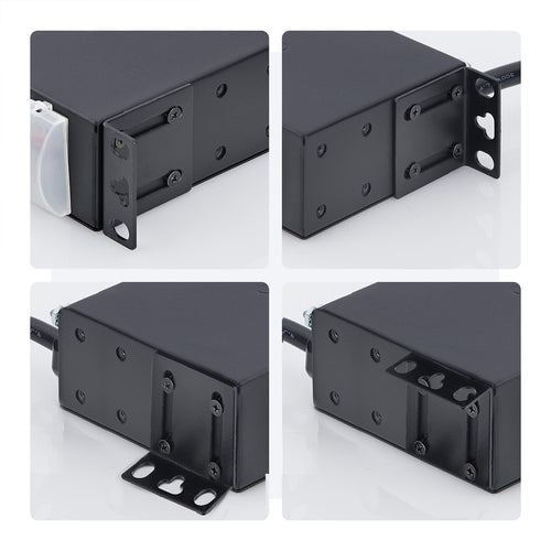 13-OUTLET RACKMOUNT PDU - 1U SERVER POWER STRIP FOR 19IN RACK