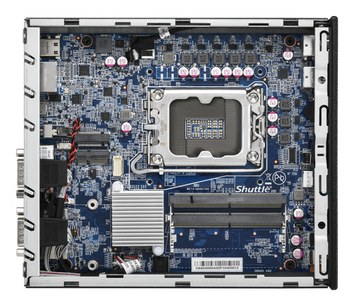 SHUTTLE SLIM DB860 BAREBONE PC B860 CHIPSET NO CPU/RAM/HDD/SSD/OS