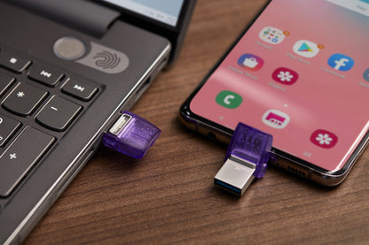 256GB DATATRAVELER MICRODUO 3C 200MB/S DUAL USB-A + USB-C (DTDUO3CG3/256GB)