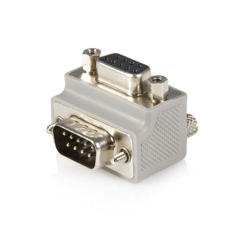 90 DEGREE ANGLE DB9 TO DB9 RS232 CABLE ADAPTER