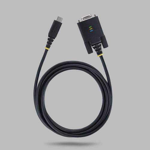 6.6FT USB-C SERIAL ADAPTER CABL E - FTDI TYPE-C TO DB9 RS232 (1P6FFC-USB-C-SERIAL)