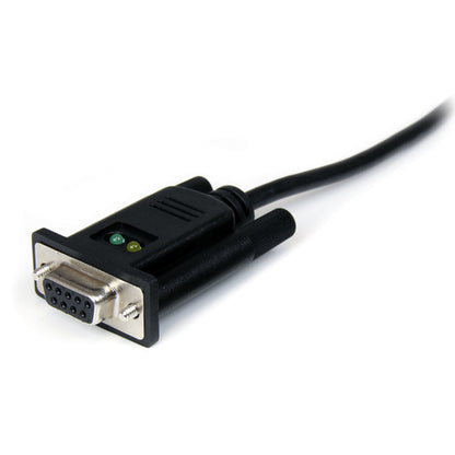 6FT USB TO SERIAL RS232 ADAPTER USB TO RS232 DB9 CONVERTER CABLE