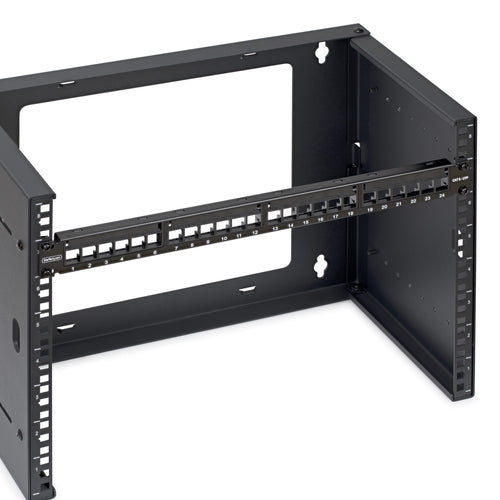 1U BLANK KEYSTONE PATCH PANEL 24 PORT/UTP/RACKMOUNT RJ45 PANEL (C6PANELUTP241U)