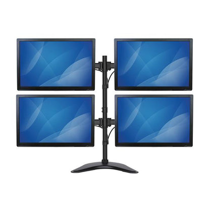 QUAD MONITOR STAND DESK MOUNT ERGONOMIC VESA MOUNT DISPLAY STAND