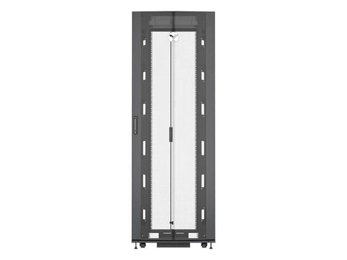 VR RACK 48U W DOORS/SIDES AND CASTERS W/ SHOCK CUST PAYS FRT