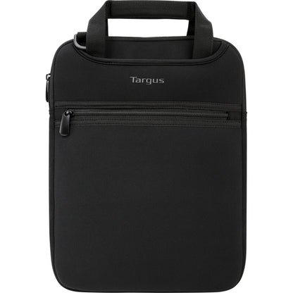 VERTICAL SLIPCASE WITH HIDEAWAY HANDLES FOR NOTEBOOK BLACK 12IN