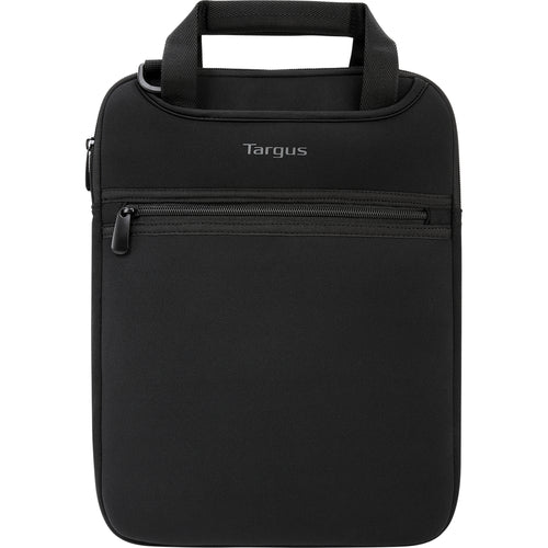 VERTICAL SLIPCASE WITH HIDEAWAY HANDLES FOR NOTEBOOK BLACK 14IN