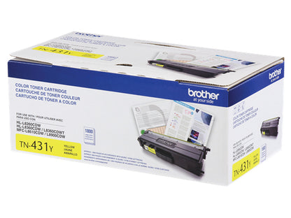 TN431Y YELLOW TONER MFCL8610CDW L8900CDW