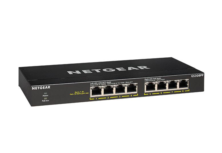 8 Port Gig Unmanaged PoE